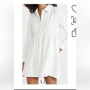 long sleeve Pierre Amanda Uprichard dress.